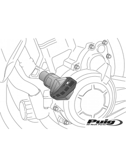 Crash pads PUIG to Honda CB300F 15-19