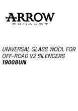 Arrow uniwersalna wełna szklana do tłumików Off-Road V2 [L=450mm]