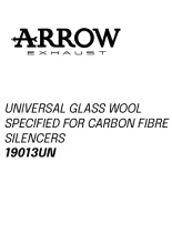 Arrow uniwersalna wełna szklana do tłumików z włókna węglowego [L=450mm]
