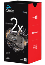 Interkom motocyklowy Cardo Freecom 2X Duo (2 zestawy)