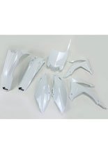 Komplet plastików UFO do Hondy CRF 250R (14-17), CRF 450R (13-16) biały