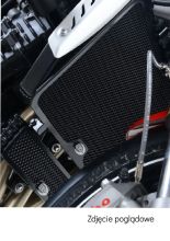 Osłona chłodnicy R&G aluminiowa do Triumph Speed Triple S/R (16-)/Speed Triple RS (18-20) szara