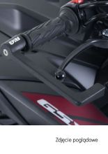 Osłona dźwigni hamulca/ sprzęgła R&G do Suzuki GSX-S750 (17-)/ Triumpha Street Triple R/ S/ RS 765 (17-)/ Yamahy YZF-R6 (17-)/ Aprilia Tuono 660 (21-) czerwona