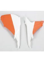 Osłony filtra powietrza UFO do KTM SX / SX-F pomarańczowo-biały