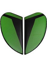 Panele boczne Icon do kasku Airform Conflux zielone