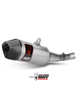 Pełny układ wydechowy (Oval) MIVV do KTM 350 EXC-F (12) srebrny