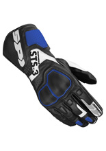 Rękawice motocyklowe Spidi STS-3 czarno-biało-niebieskie