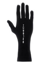 Rękawiczki termoaktywne Brubeck Merino czarne 
