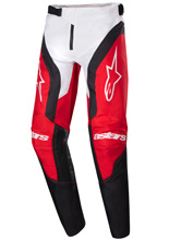 Spodnie cross dziecięce Alpinestars MX Racer Ocuri czerwono-biało-czarne 