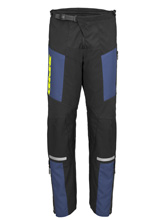 Spodnie motocyklowe tekstylne Spidi Enduro Pro czarno-niebiesko-żółte