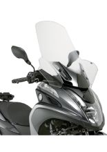 Szyba motocyklowa Kappa do Yamahy Tricity 125-155 (14-) przezroczysta [mocowanie w zestawie] 