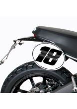 Tabliczka pod numery Barracuda do Ducati Scrambler (14-21)