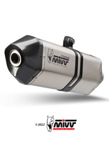 Tłumik motocyklowy Slip-On Line (Speed Edge) MIVV do Aprilia Tuono V4 1100 (18-20) titanium