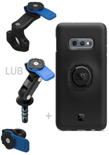 Zestaw na motocykl: etui na telefon Samsung Galaxy S10E + mocowanie Quad Lock 