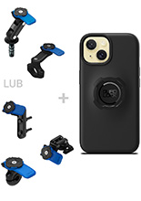 Zestaw na motocykl: etui na telefon iPhone 15 + mocowanie Quad Lock