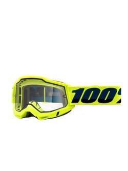 Gogle motocyklowe 100% Accuri 2 Enduro żółte