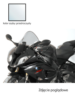 Szyba motocyklowa MRA Racing "R" BMW S 1000 RR [09-14] / HP 4 [13-14] przeżroczysta