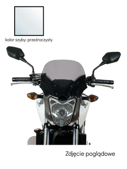 Szyba motocyklowa MRA Touring "T" Honda NC 750 S / NC 700 S (wszystkie roczniki) przeźroczysta